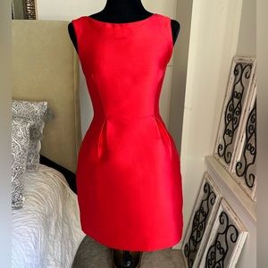 Kate Spade New York Red Flirty Back Mini Dress size 4